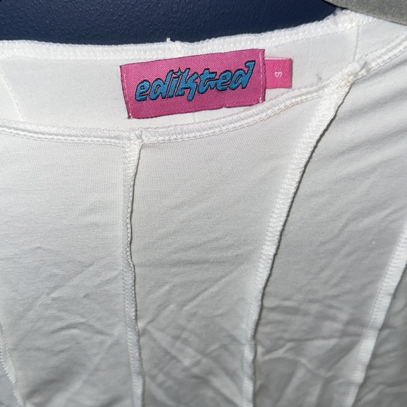 2 Edikted Long sleeve tops size small both - Picture 5 of 6